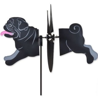 Petite Spinner Mops schwarz