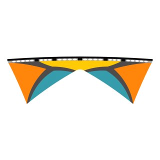 Shiva, schwarz grau rot im Sonnenuntergang